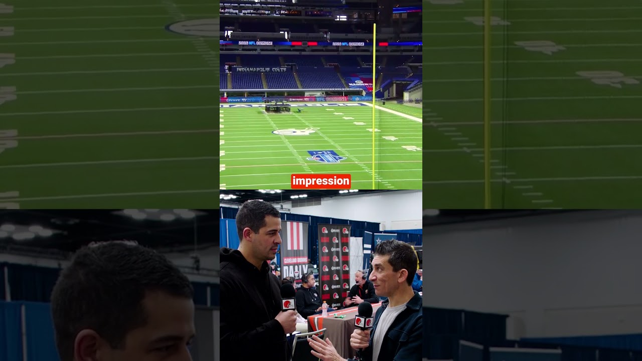 Browns Director Player Personnel on players being always watched at the Combine