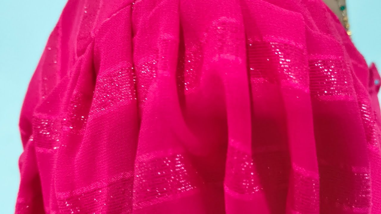  फुगा बाही/गोपी बाही बनविण्याच्या अगदी सोप्या दोन पद्धती#sleeves #stiching #innvovesion 