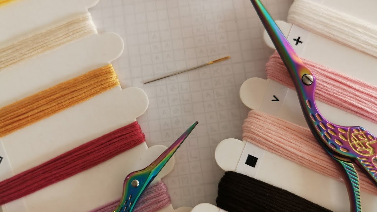 Kreuzsticken | unboxing + andere Bilder