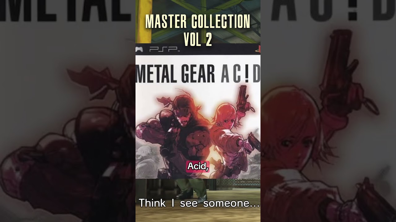 Metal gear solid master collection vol 2 is actually happening #metalgearsolid #konami