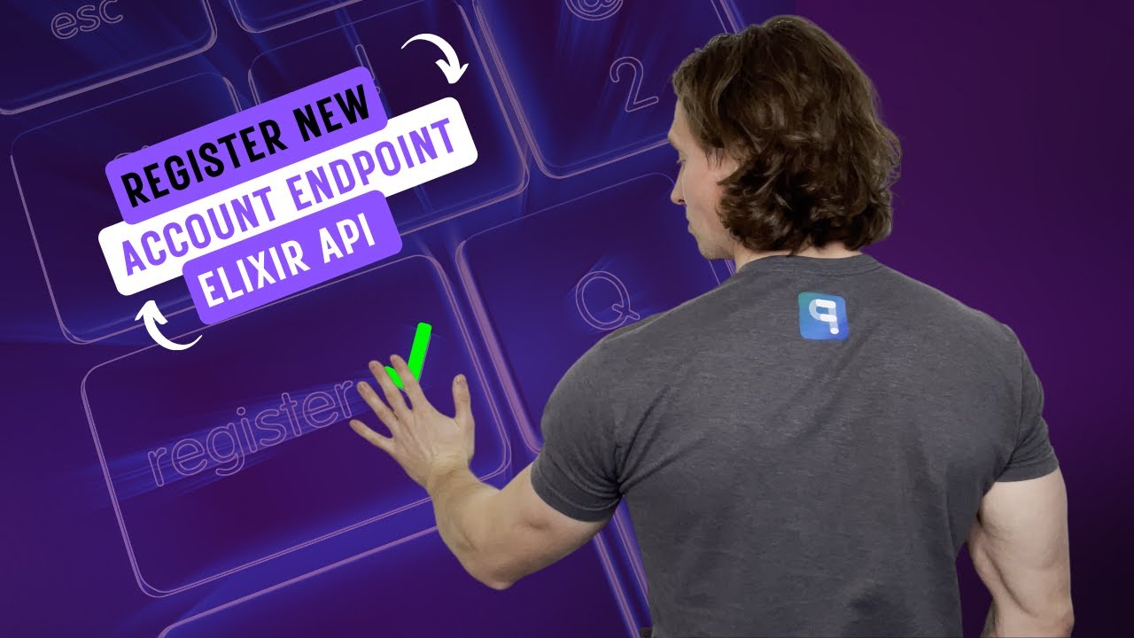 5. Регистрация новой учетной записи (Endpoint) для проекта Elixir REST API