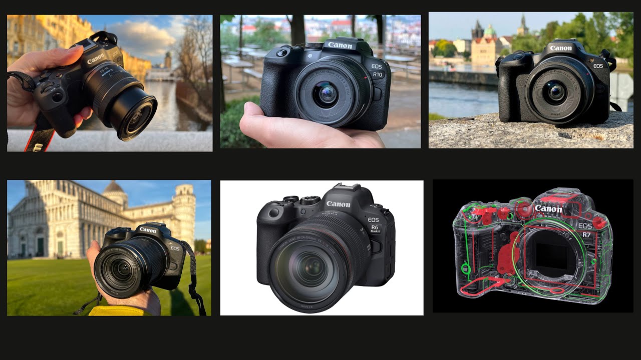 Který Canon vybrat? Podrobné srovnání bezzrcadlovek řady R