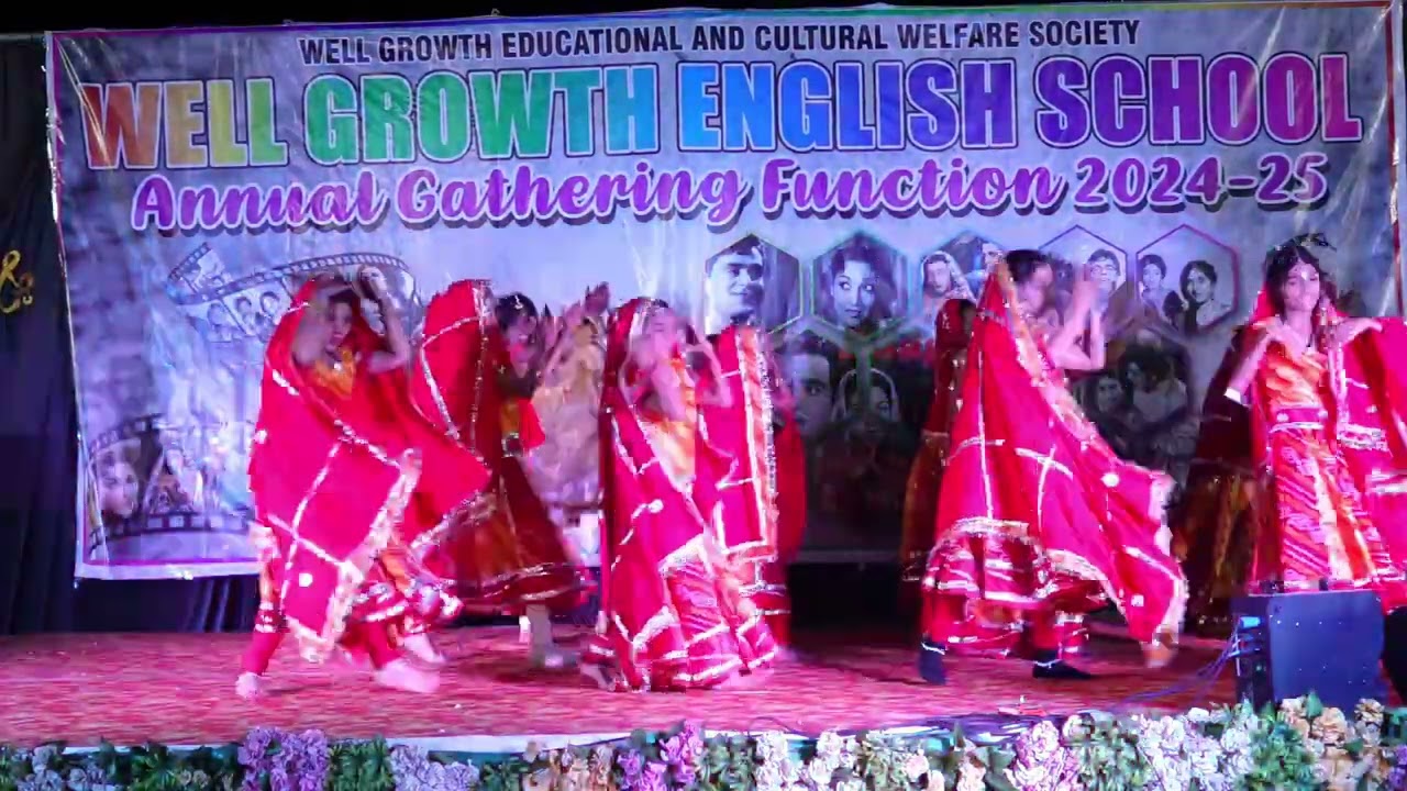 Panchi banu uthte firuu well Growth English school #annualgathering