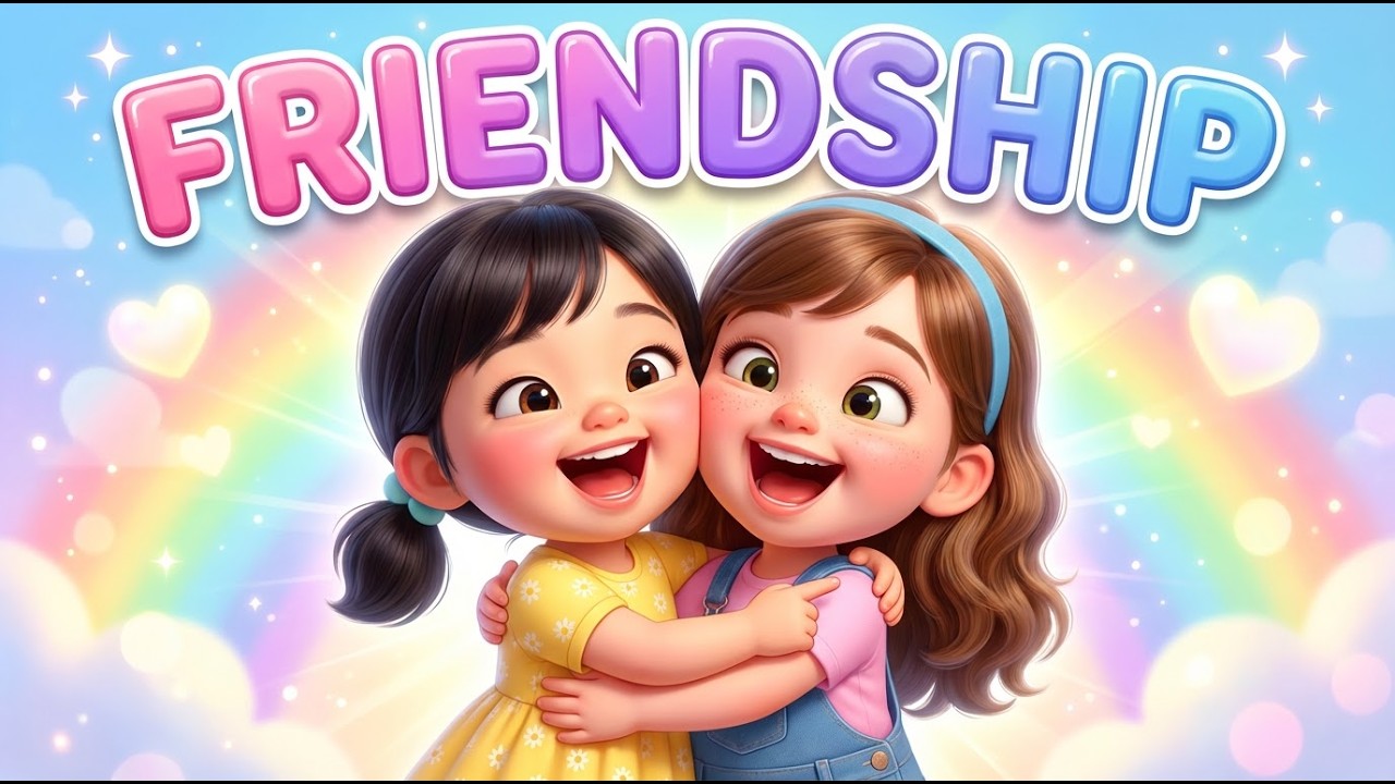 Kindness & Fun with Best Friends 💖 Kids Song | Nursery Rhymes for Preschoolers
