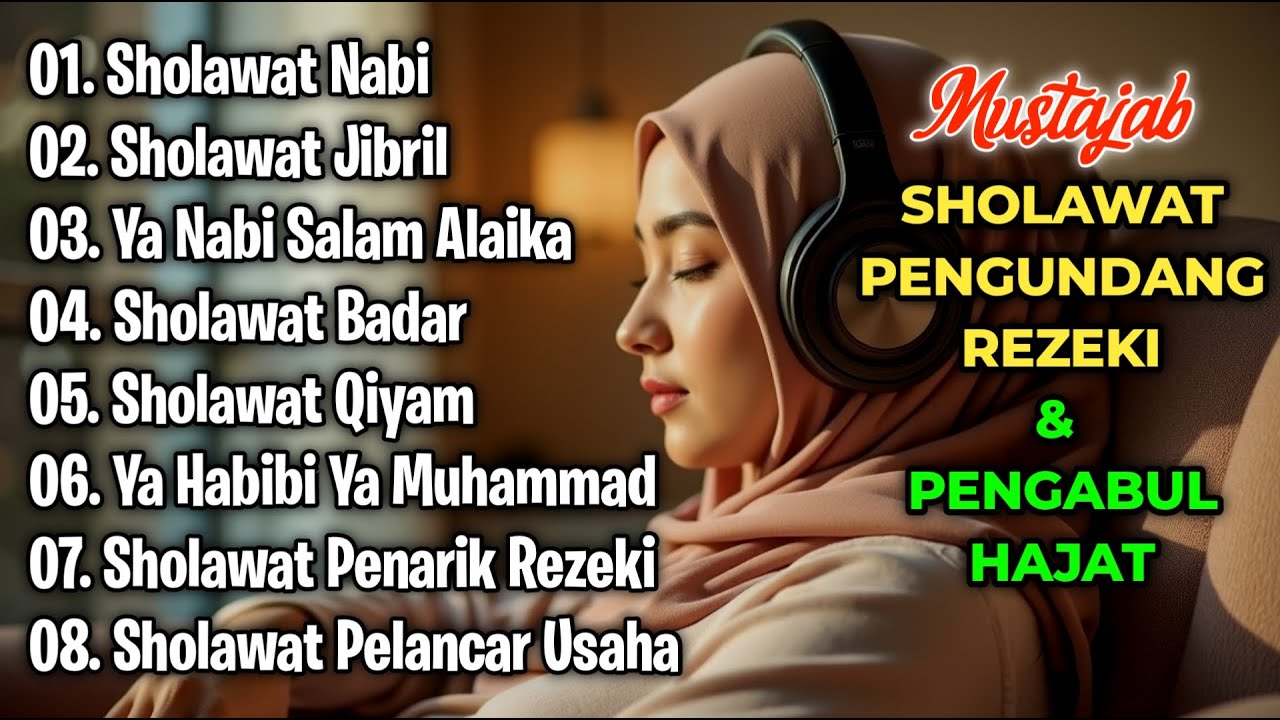 KUMPULAN SHOLAWAT VIRAL TERBARU 2026 | SHOLAWAT JIBRIL PEMBUKA REJEKI, SHOLAWAT BUSYRO, NARIYAH