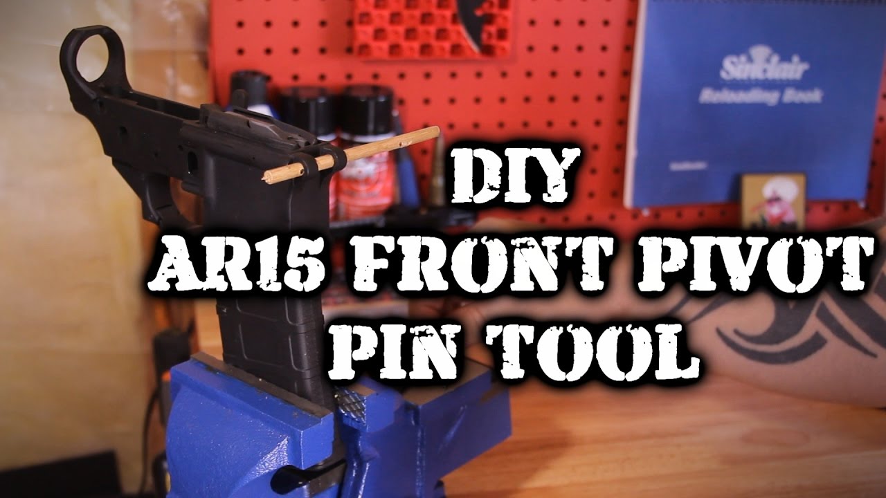 DIY AR15 Pivot Pin Installation Tool