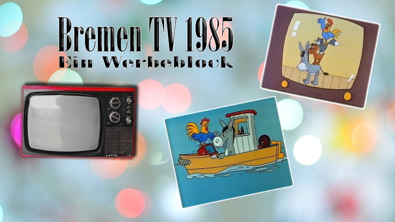 Radio Bremen Fernsehen 1985 - ein kompletter Werbeblock