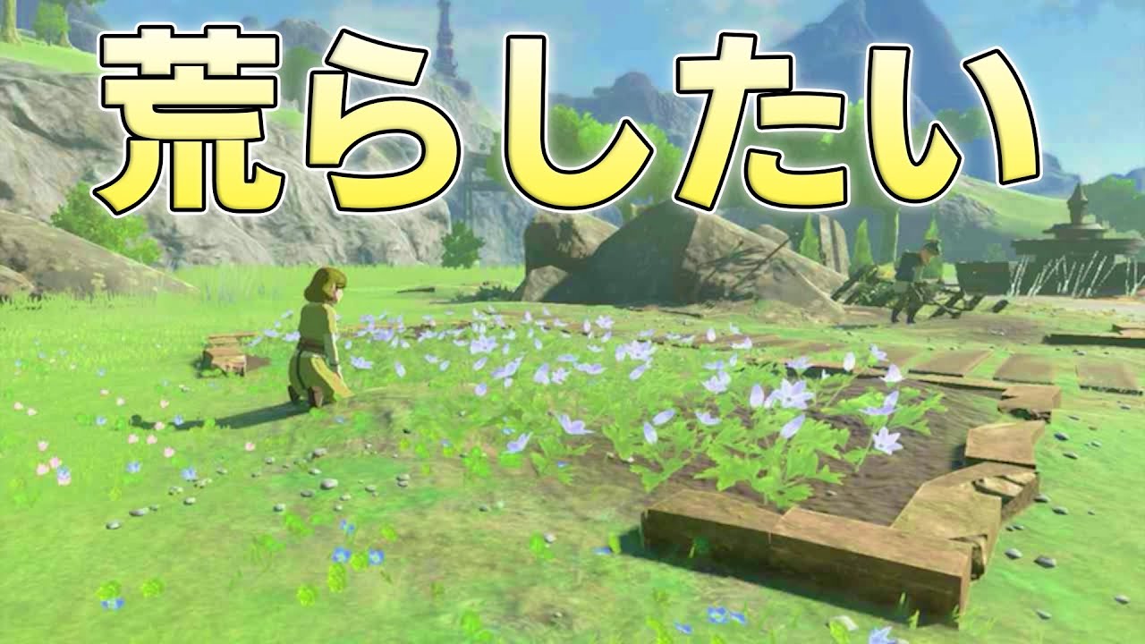 花のカースガノンに補足されることなく花壇を荒らすことはできるのか【ゼルダの伝説ティアーズオブザキングダム実況】