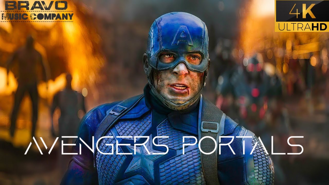 Avengers Endgame ' Avengers Portals ' Scene | IMAX  4K  Ultra HD |
