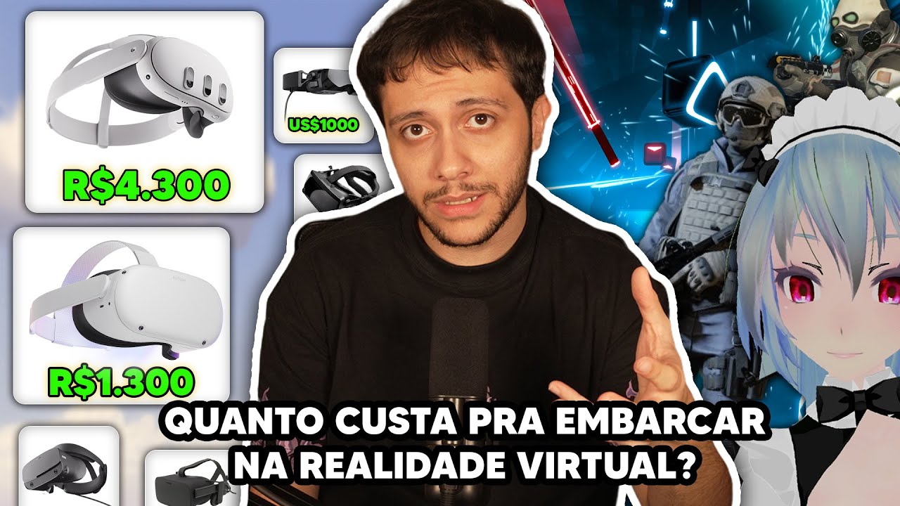 O GUIA quase DEFINITIVO PARA COMPRAR UM ÓCULOS VR (conheça cada um)