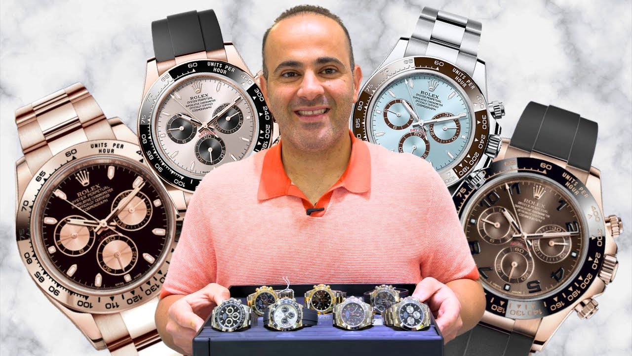 Лучшие модели Rolex Daytona, которые вам стоит приобрести в 2024 году!