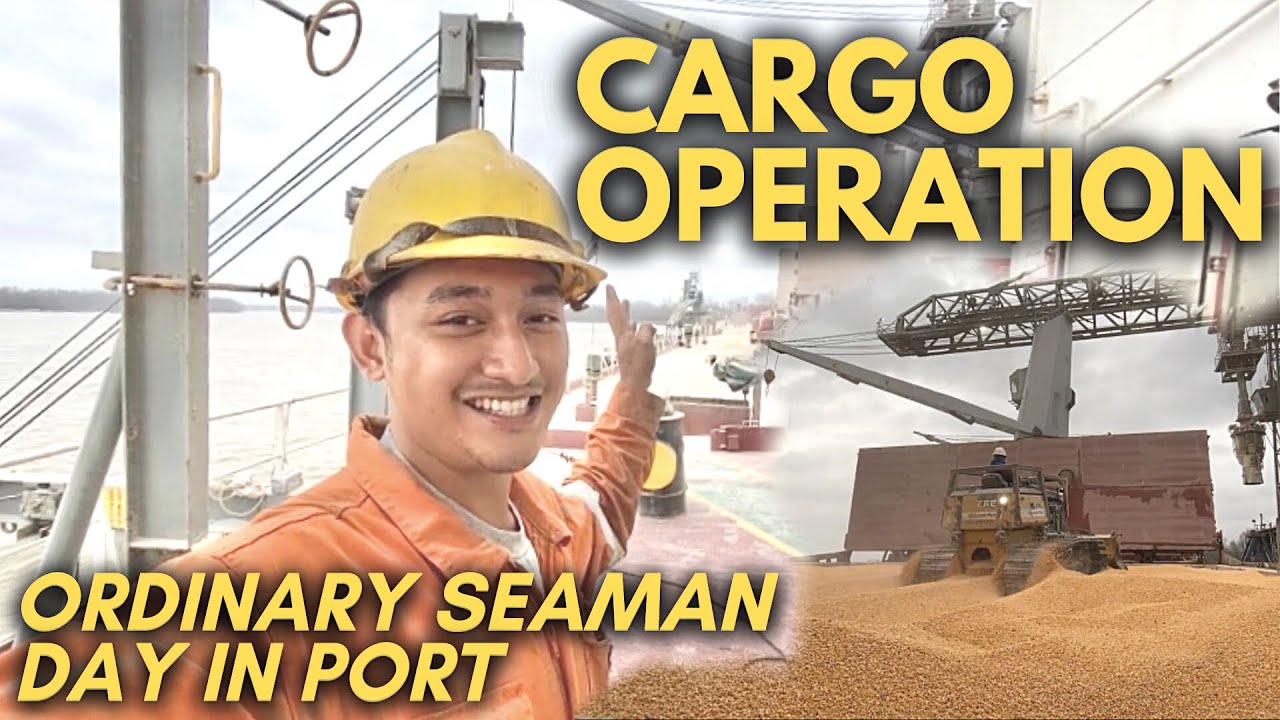A day in the life of an Ordinary Seaman at PORT  | Seaman Vlog