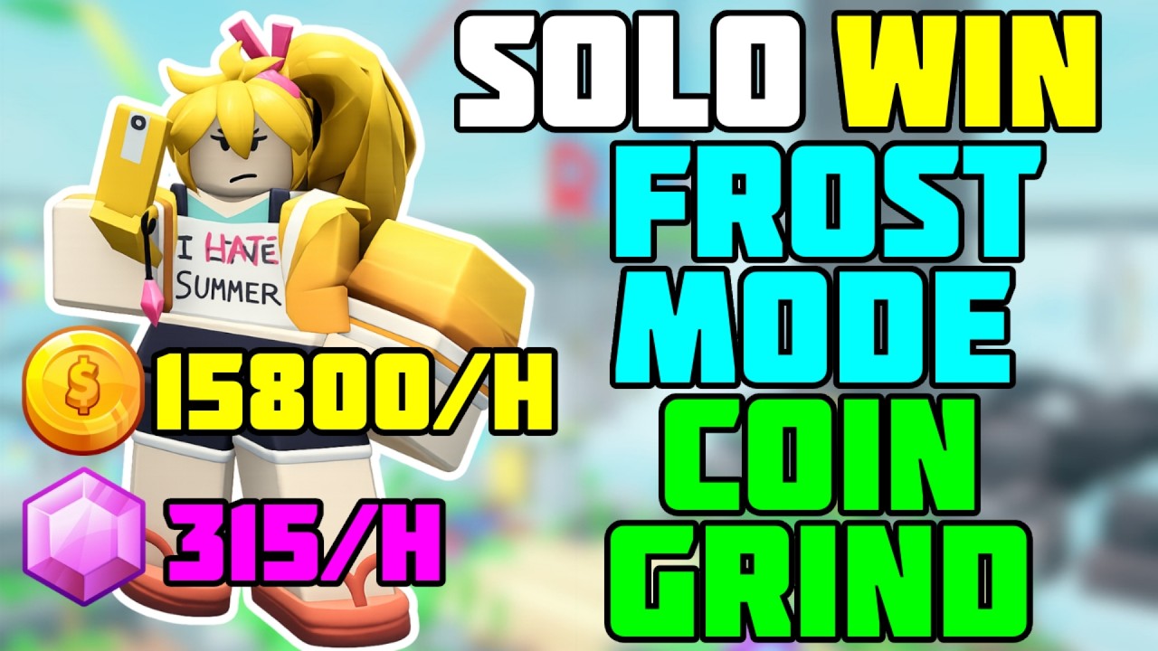 Соло Frost Mode: Спидран для Фарма Монет Без Дерева Навыков + Полный Гайд | Tower Defense Simulator