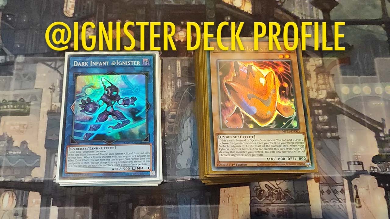 INSANE @IGNISTER - DECK PROFILE + COMBO (Jan 2022)
