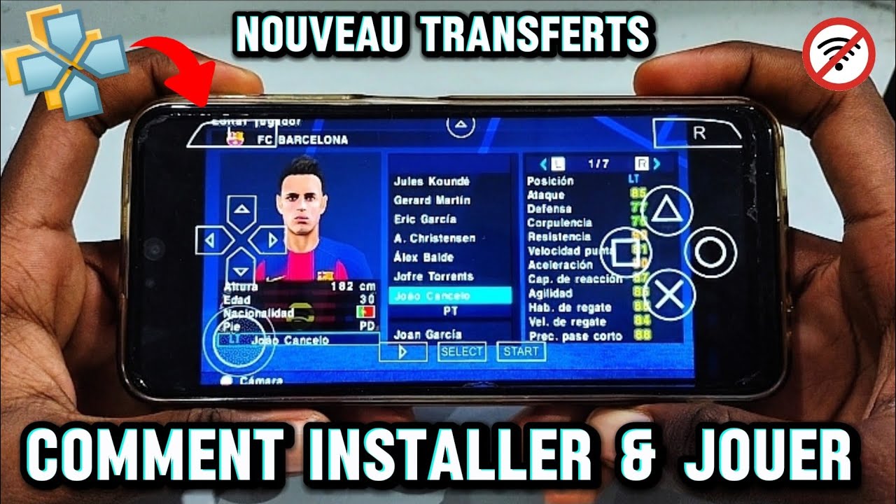 Comment Installer & Jouer : eFootball 2026 PPSSPP MAJ 2025-2026 : équipes transferts | Tutoriel 