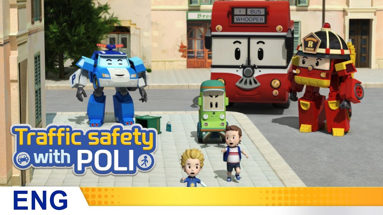 Trafficsafety with Poli | #13.The Mystery of the Corner