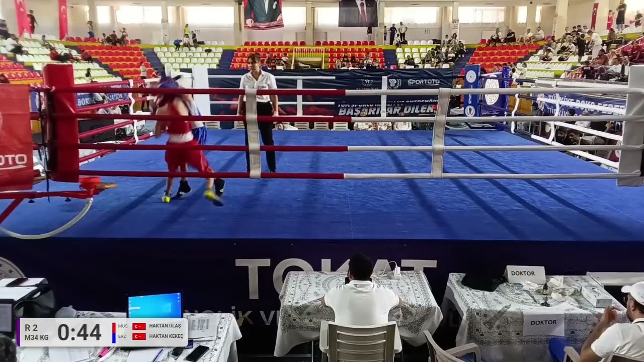 HAKTAN ULAŞ - HAKTAN KEKEÇ TÜRKİYE BOKS FEDERASYONU ALT MİNİKLER FERDİ BOKS ŞAMPİYONASI TOKAT 2025