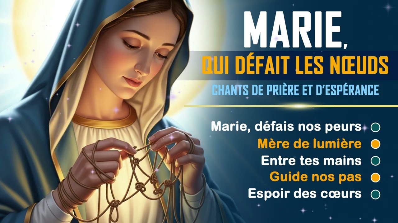 Marie qui défait les nœuds – Chants de prière et d’espérance