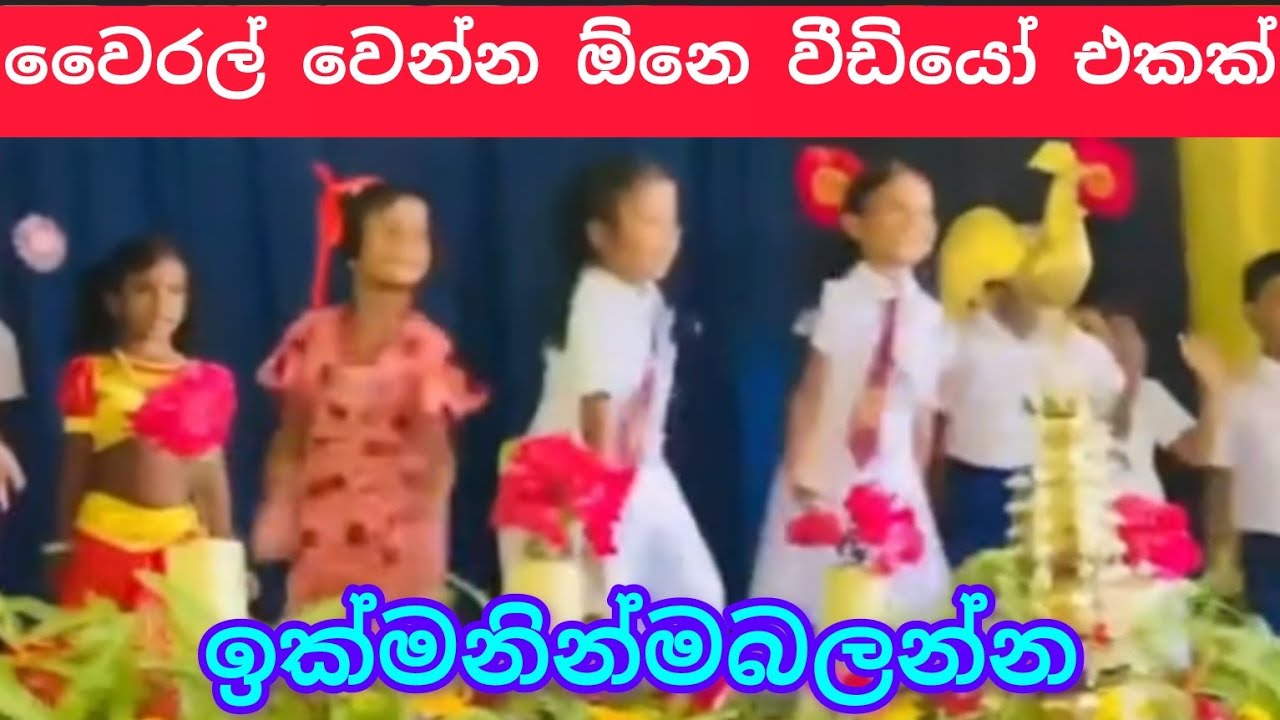 දැන් මෙහෙම නටනවා නං ලොකු වෙලා කොහොම නටයිද,#විදෙස්හඬ