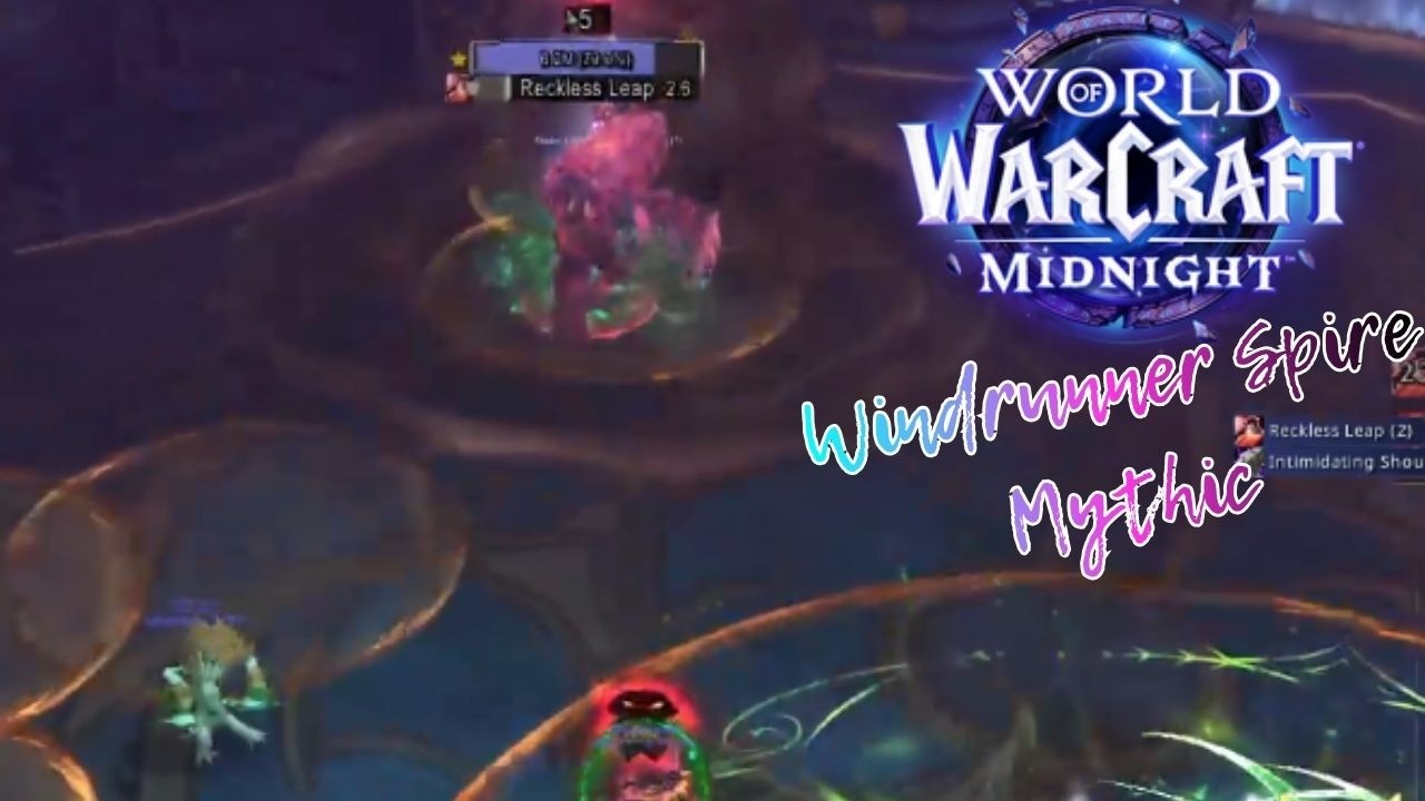 Mythic Windrunner Spire Walkthrough - Fury Warrior POV Full Run