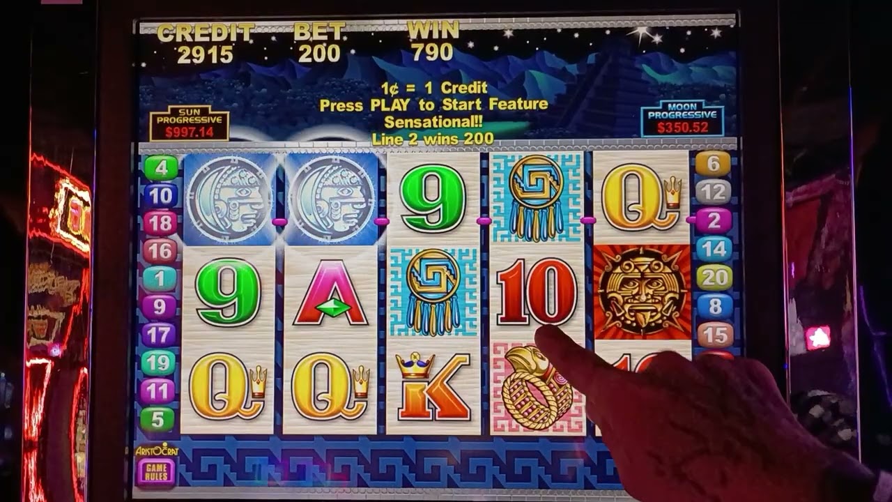 Sun and Moon Progressive Jackpot Run!