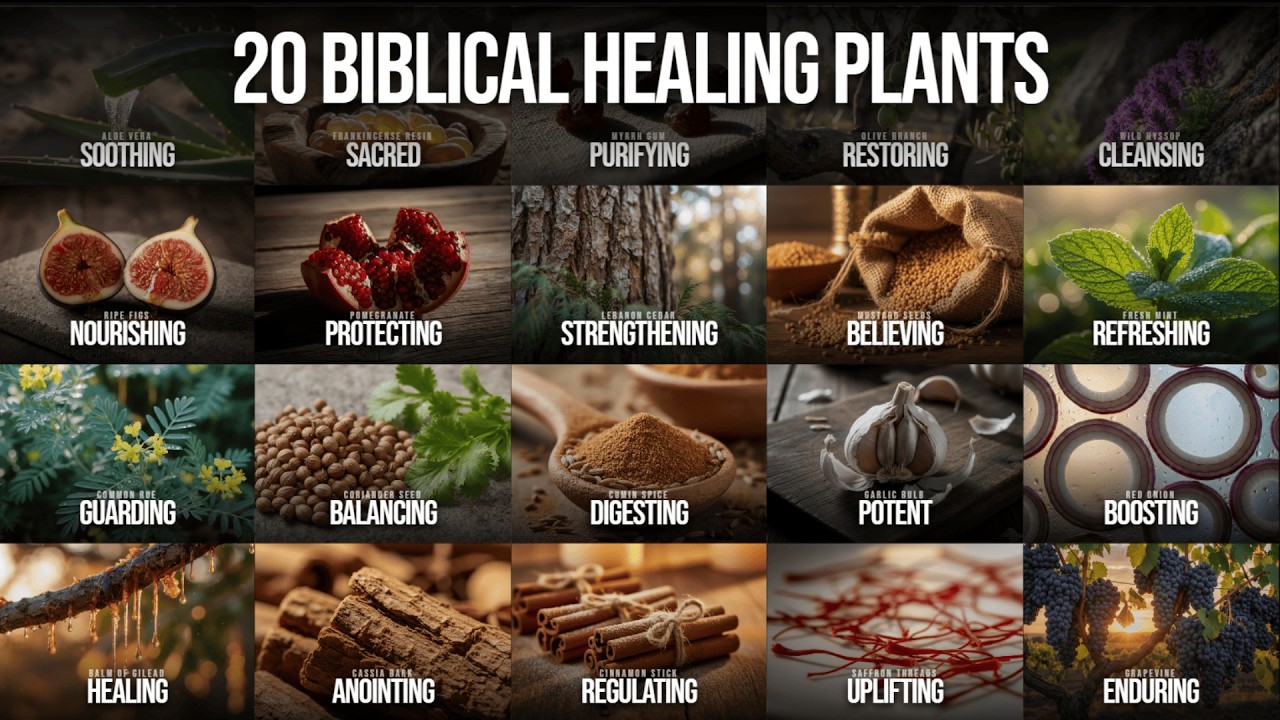 20 Biblical Plants That Heal You Instantly II God&rsquo;s Natural Medicine