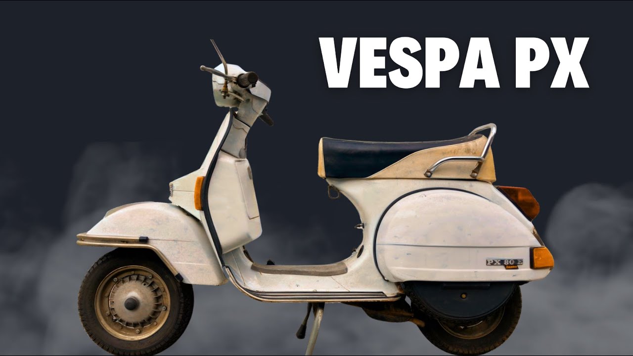 40 Jahre alte rostige Vespa | Perfekte Restauration
