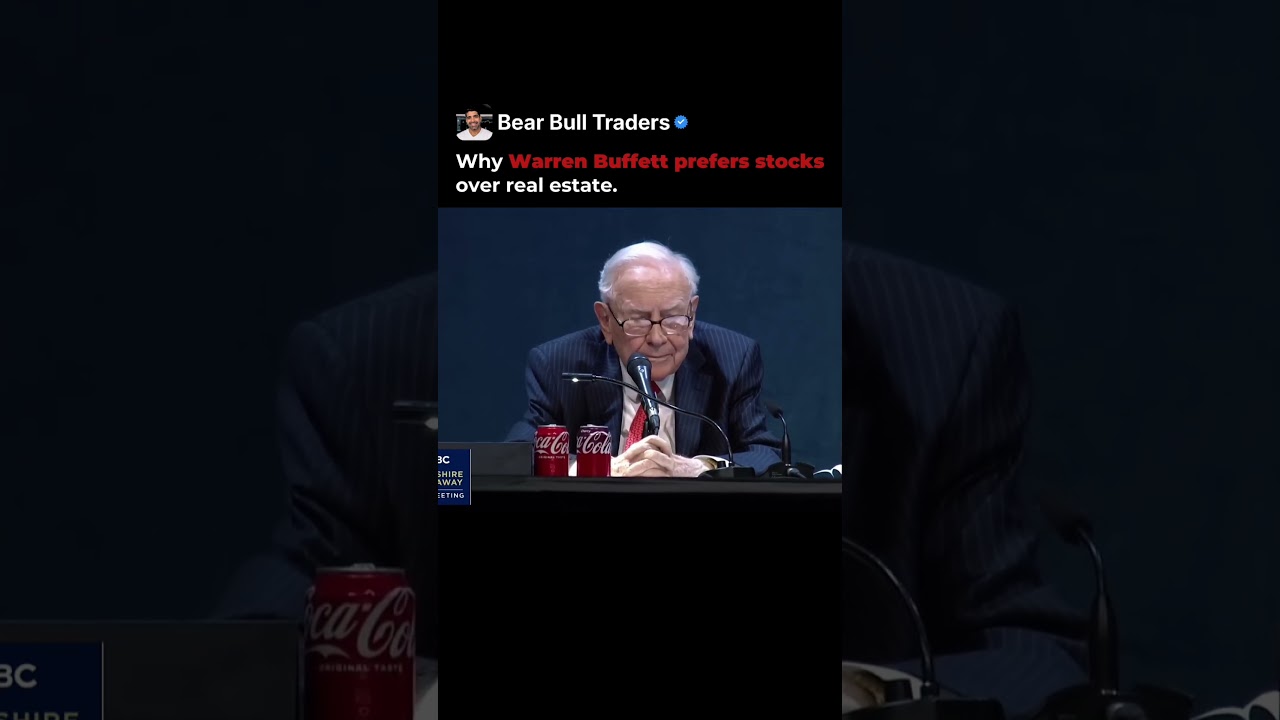 Why Warren Buffett Prefers Stocks Over Real Estate