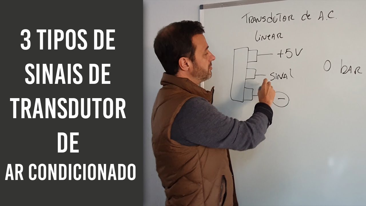 3 tipos de sinais de transdutor de ar condicionado