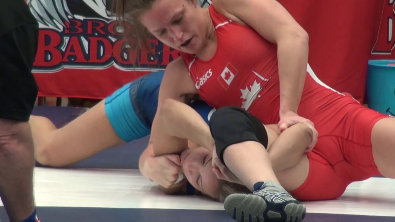 2017 SR CDN Championships FW53kg Brianne Barry (Impact) vs Tina McLaren (Brock)