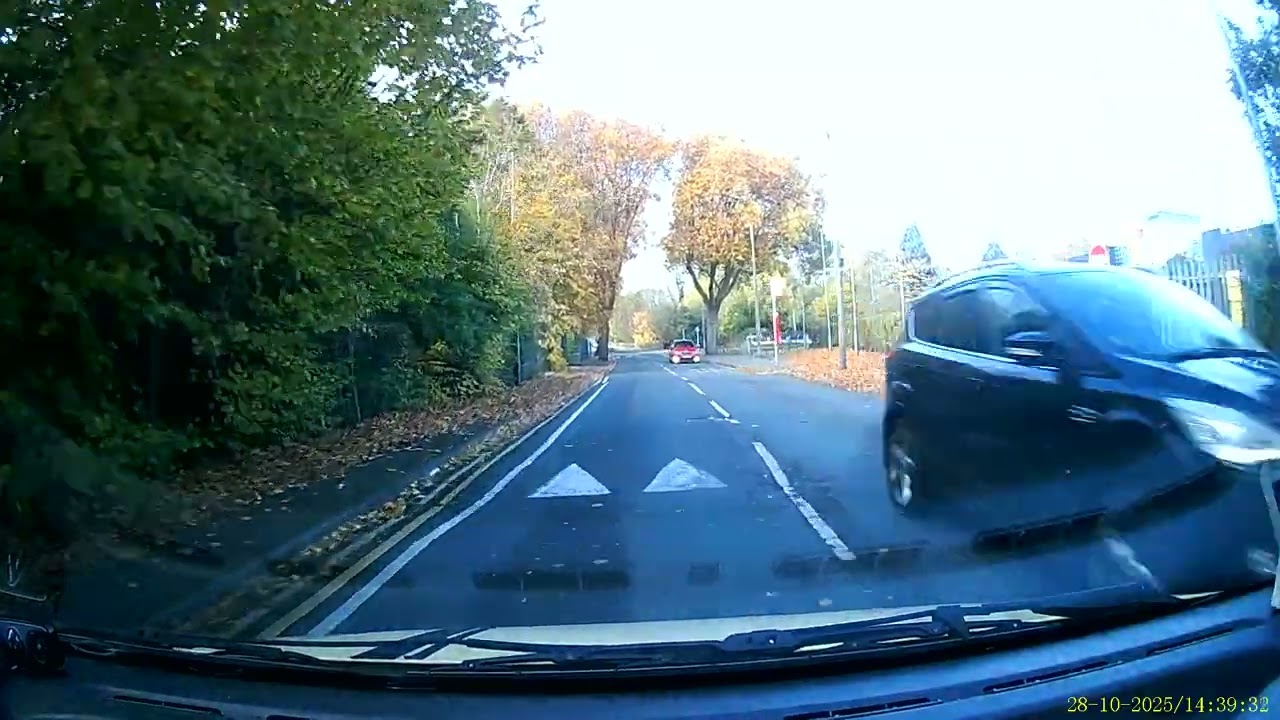 Ever wondered why the traffic never moves , she sat there oblivious 