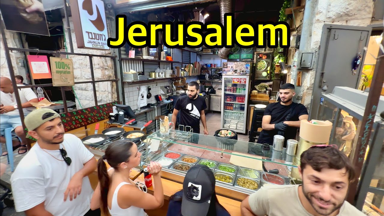Jerusalem June 27. Walk from Mahane Yehuda Market to the City Center