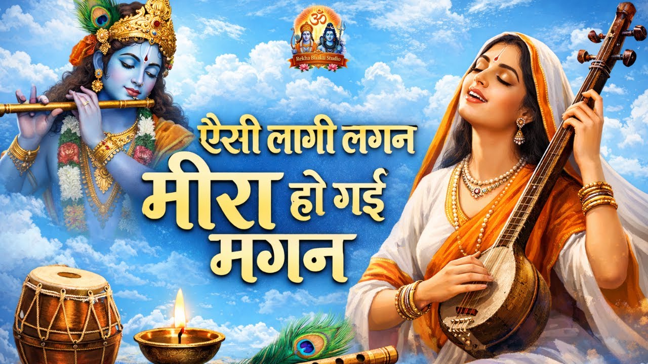 Aisi Lagi Lagan | The Ultimate Soulful Bhajan of Meera Bai | Rekha Bhakti Studio #bhakti  #bhajan