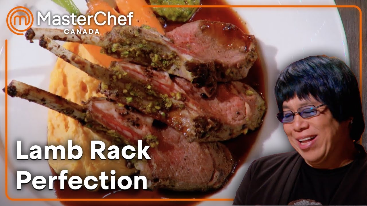 Home Cooks Tackle Pistachio-Crusted Lamb | MasterChef Canada