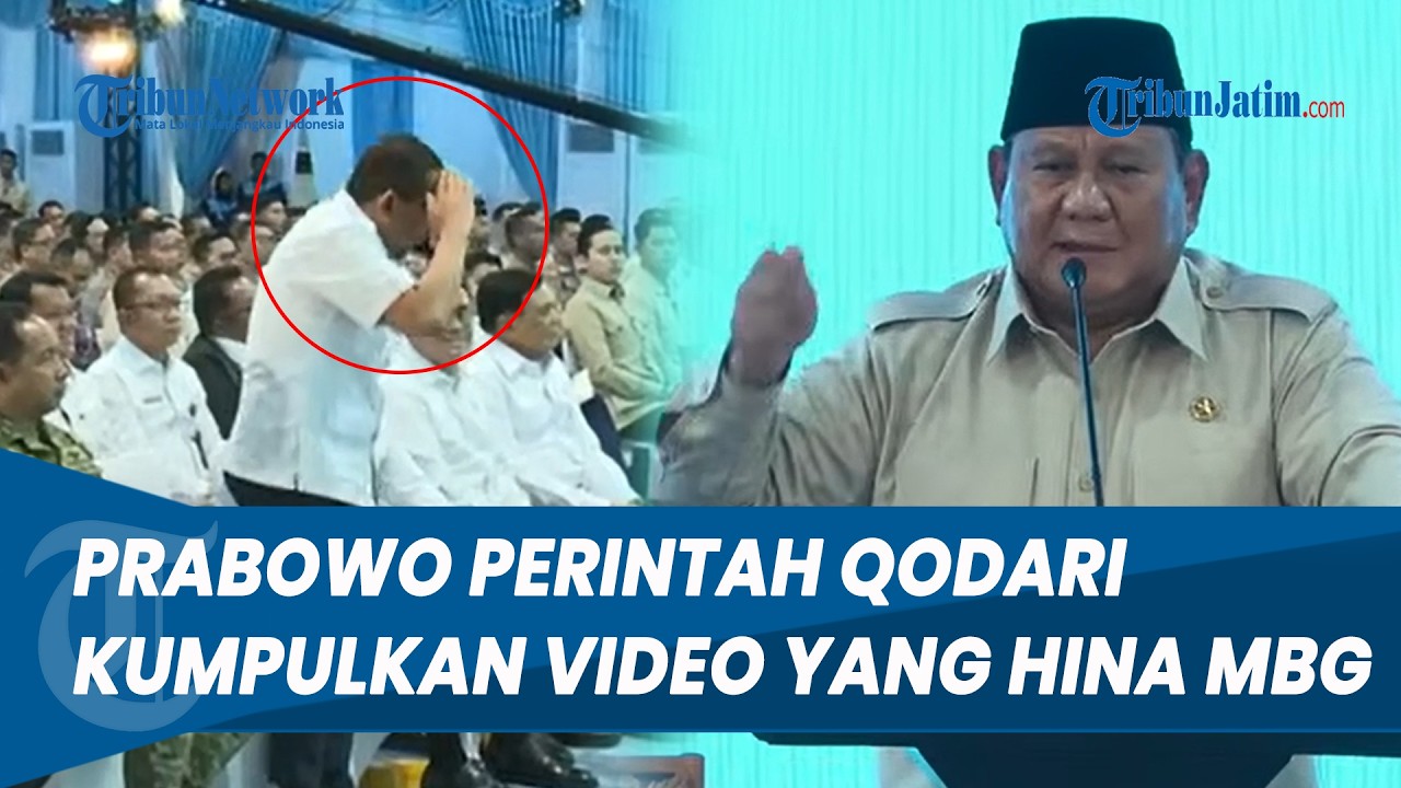 GERAM! Prabowo Perintahkan Qodari Kumpulkan Video yang Hina MBG di Medsos: Mau Saya Lihat Tiap Malam