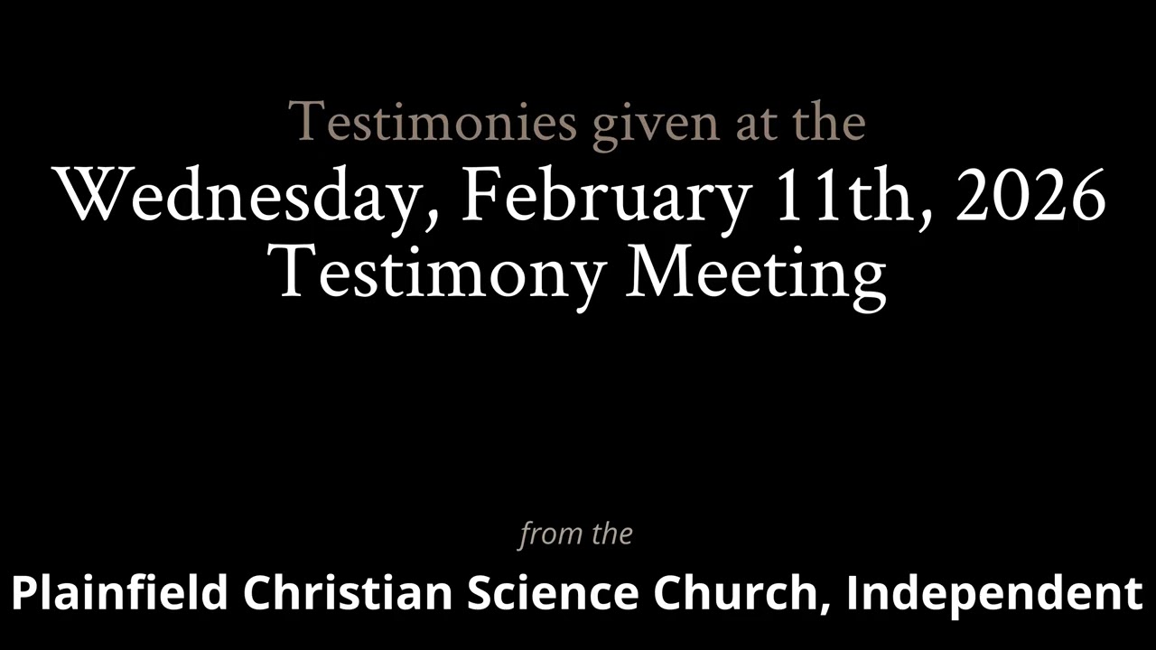 Testimonies from the Wednesday, February 11th, 2026 Meeting