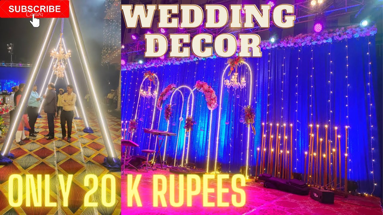 luxury wedding decoration ideas | royal wedding decoration ideas | best wedding reception ideas