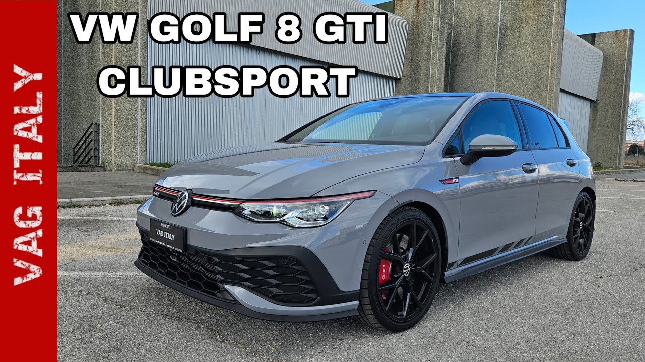VW Golf 8 GTI Clubsport 2021 2.0 TSI 300cv Attivazione view R, Sblocco video in motion e molto altro
