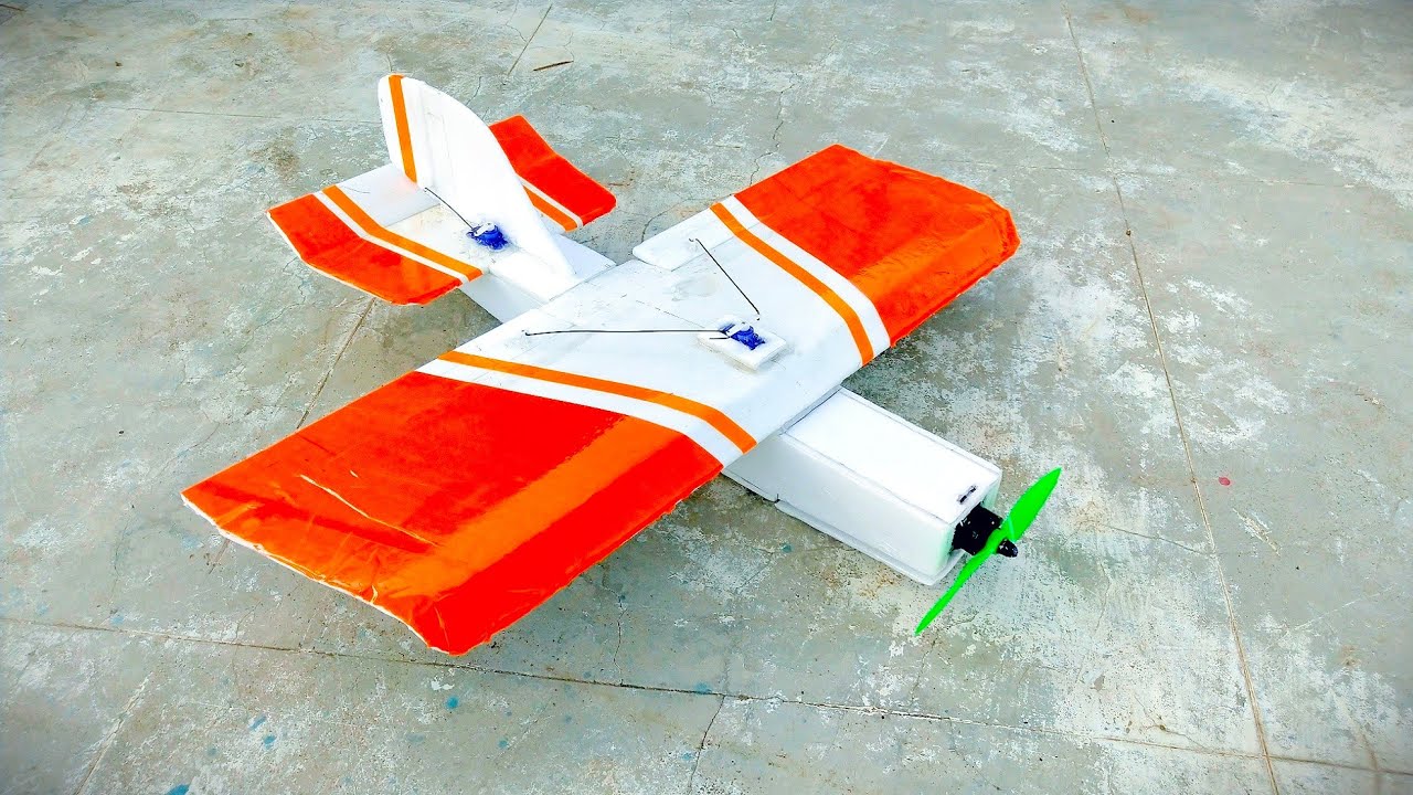RC Mini Plane flying/Bloody Baron RCPlane/RC Airplane With Brushless motor/PRINCE PANCHAL MAKER