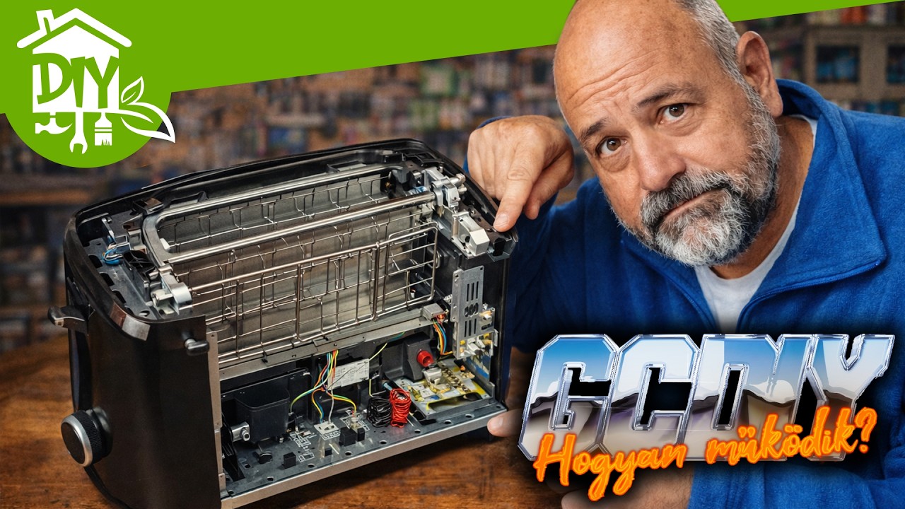 Hogyan működik a kenyérpirító? Szétszedtük és kiderítettük! | Green Cottage DIY