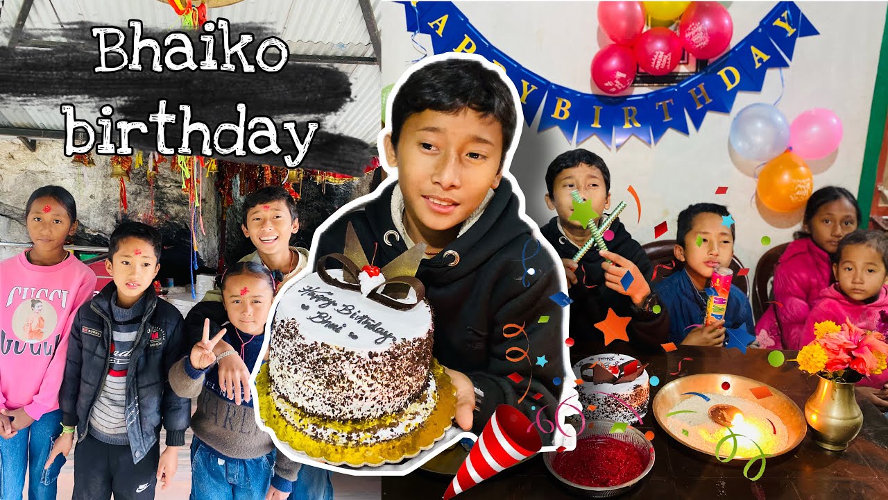 BHAI KO BIRTHDAY MA GHAR GAYE || GAJURMUKHI DHAM DARSAN PNI GARIYO || 