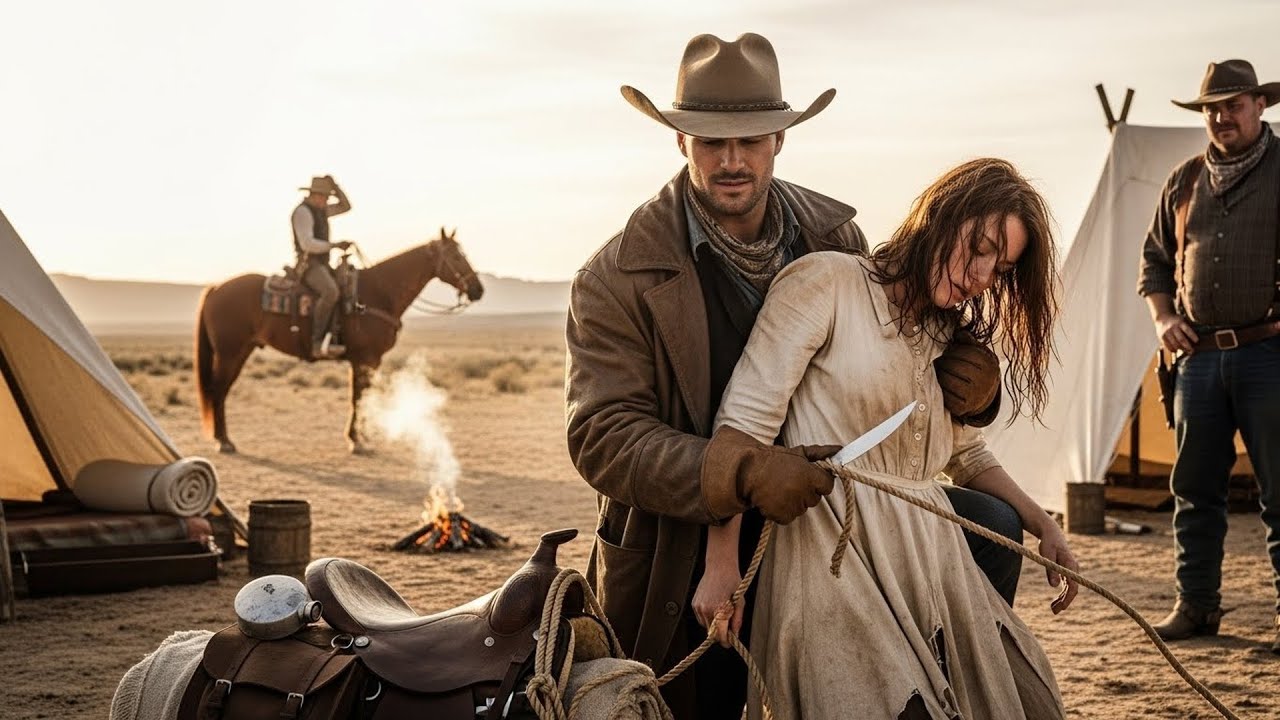 She Was Dragged Behind A Horse Through The Desert, The Cowboy Cut The Rope And Shot The Rider