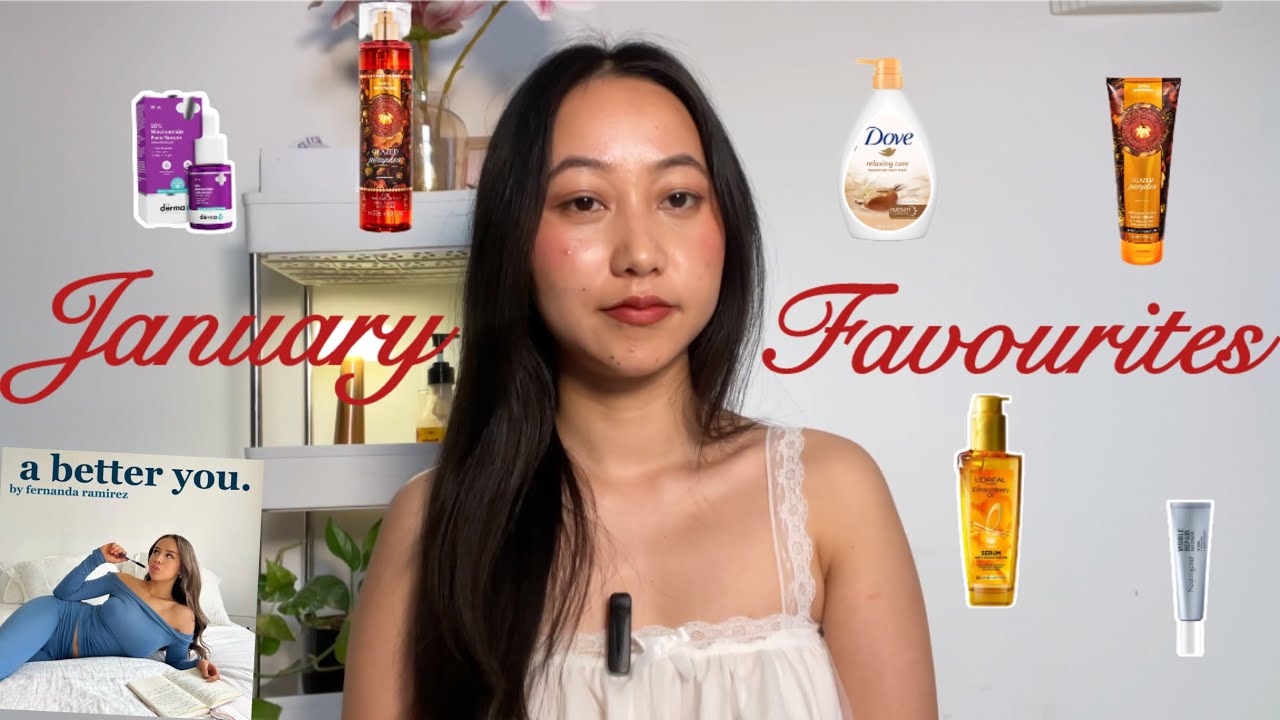 January Favourites ( selfcare, beauty & lifestyle 🌟)
