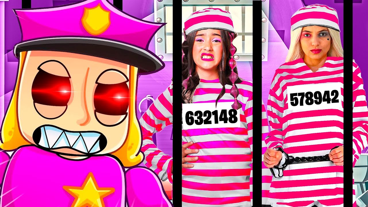 ESCAPE DA POLICIAL MULHER NA PRISÃO PARA GAROTAS DO ROBLOX! BELINHA GAMES