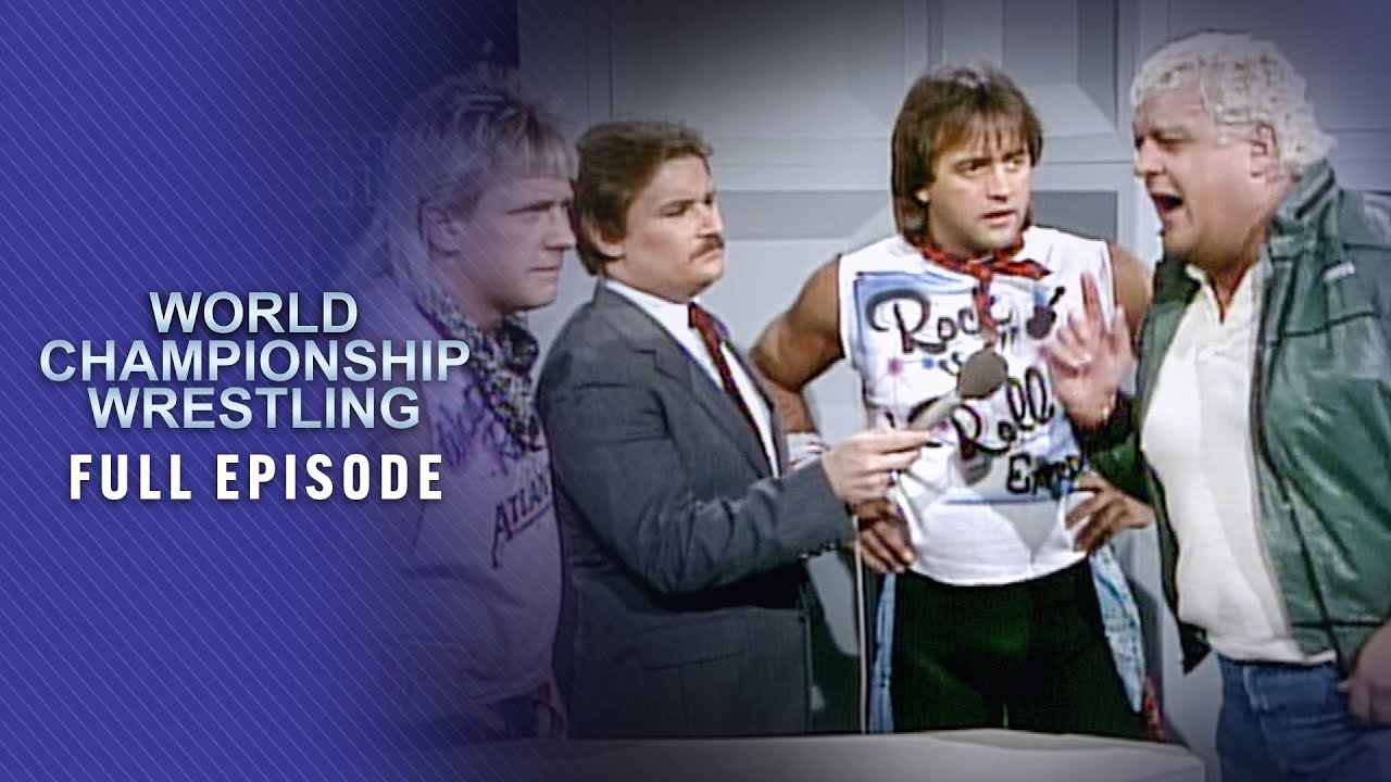FULL EPISODE: Dusty Rhodes has a gift for The Rock ‘n’ Roll Express: WCW, Feb. 15, 1986