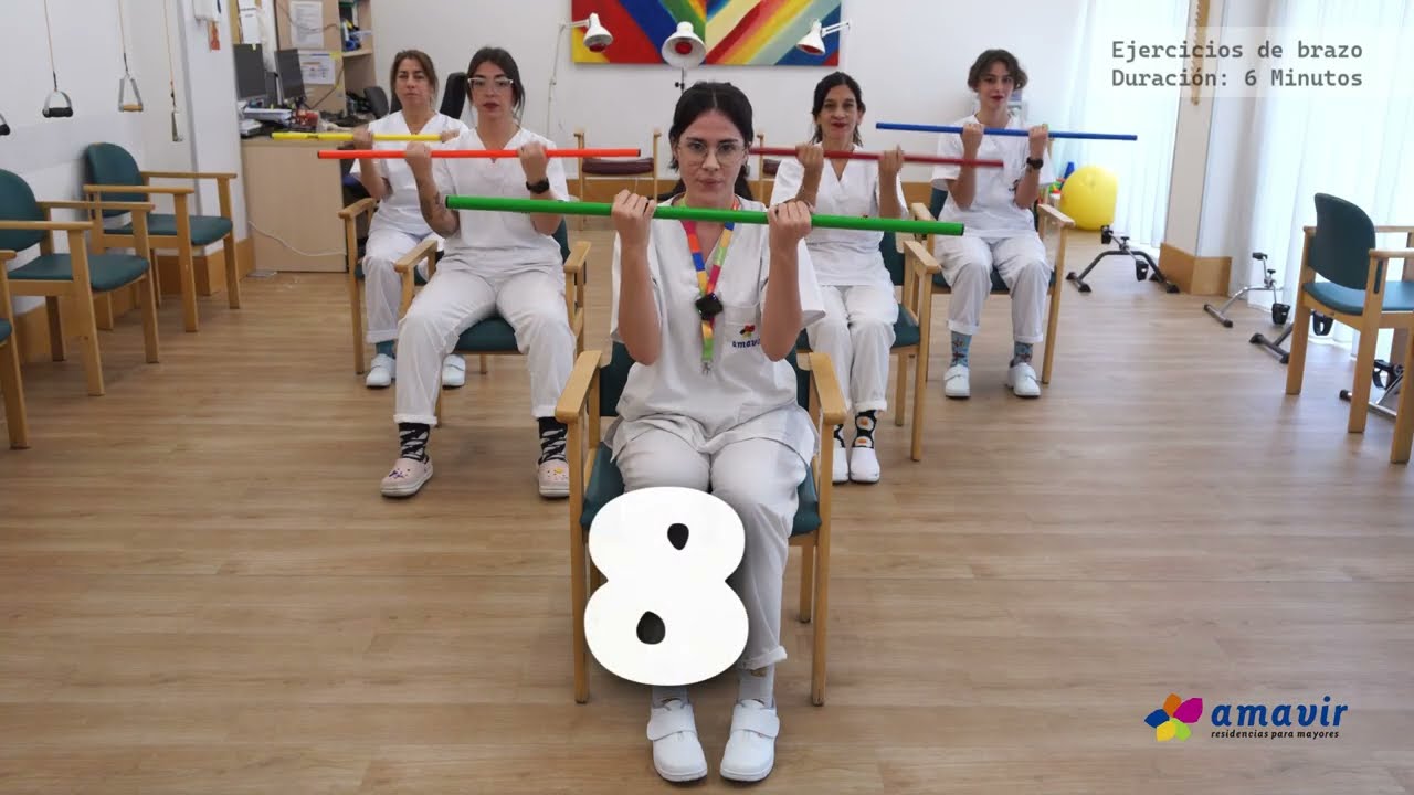 Ejercicios para personas mayores | Brazos
