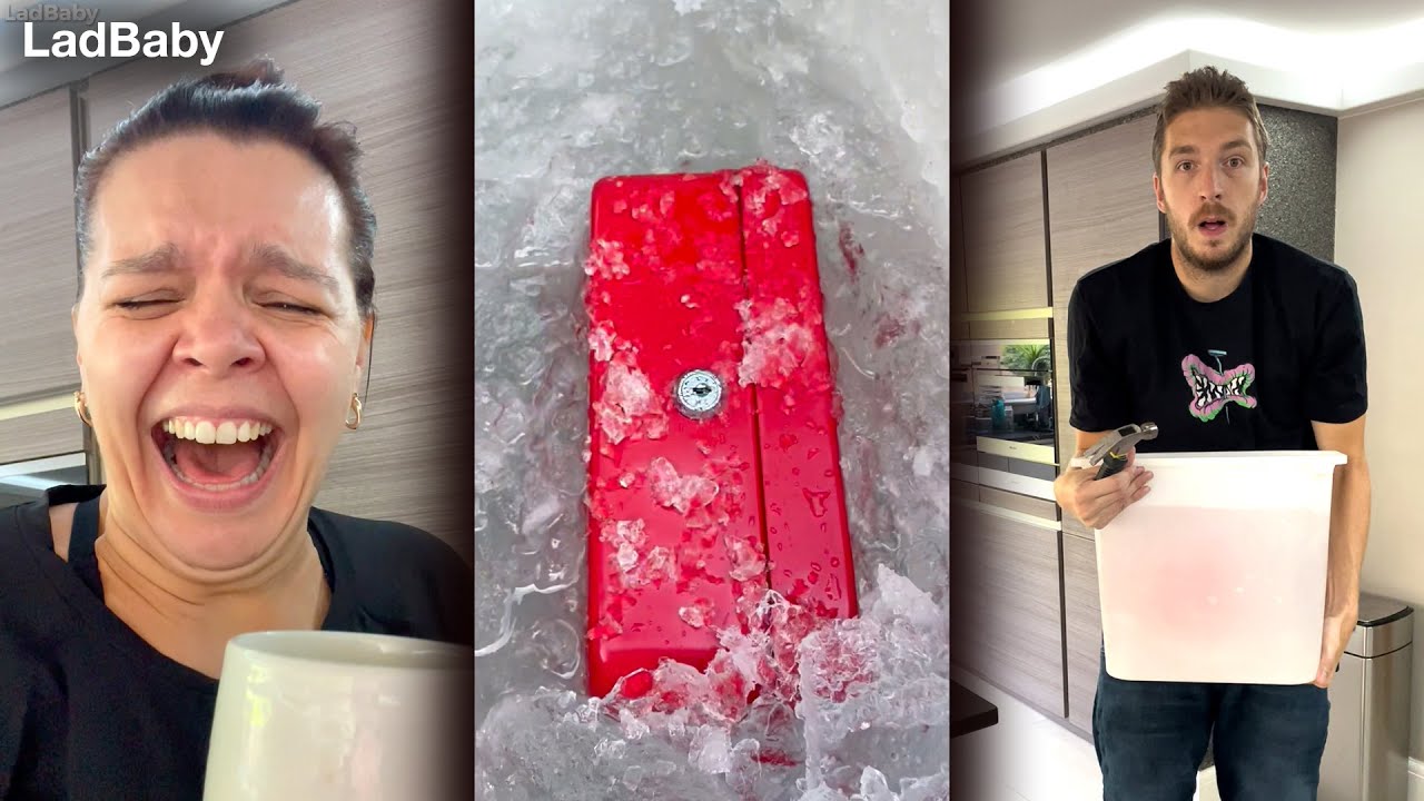 Когда мама замораживает папину счастливую футбольную футболку 🤣🥶