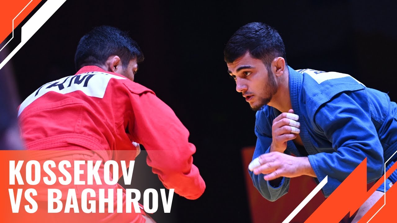 KOSSEKOV Muhammet vs BAGHIROV Elvin. World Sambo Championships 2022 in Bishkek, Kyrgyzstan