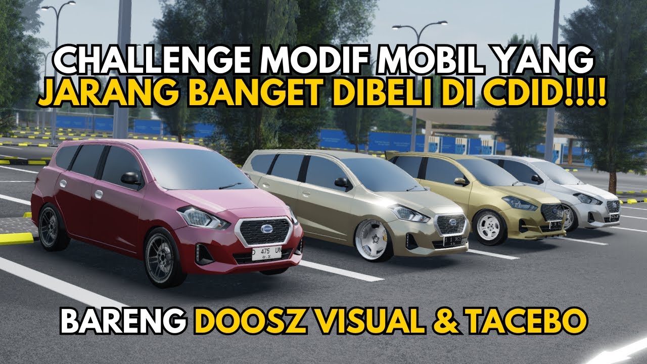 Challenge Modifikasi Mobil Yang Jarang Orang Beli di CDID !!!