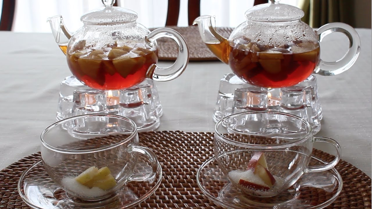 旬のりんごを使って！美味しいアップルティーの作り方 How to make real apple tea